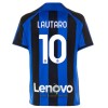 Officiële Voetbalshirt Inter Milan Lautaro 10 Thuis 2022-23 - Heren